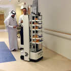 SASHA recorre las instalaciones del Centro Médico y de Investigación Sidra en Qatar. REPORTAJE GRÁFICO: EL MUNDO
