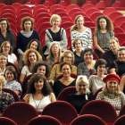 Participantes en la mesa redonda ‘Mujeres productoras de cine en España’.-ICAL
