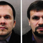 Alexander Petrov y Ruslan Boshirov, acusados de envenenar al exespía ruso Sergei Skripal y a su hija.-REUTERS