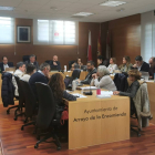 Pleno del Ayuntamiento de Arroyo de la Encomienda en el que se han aprobado los presupuestos del municipio para 2024 - E.M.