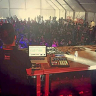 Una de las sesiones de Techno Flash en la carpa ubicada en Tordesillas-El Mundo