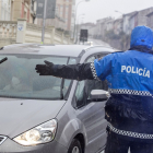 Control de la policía en Burgos por el confinamiento. - ICAL