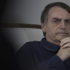 Jair Bolsonaro, el presidente de Brasil.-AP
