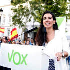 La portavoz de Vox en la Asamblea de Madrid, Rocío Monasterio.-EFE