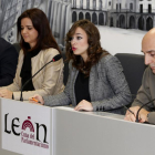 La portavoz del grupo municipal de Ciudadanos, Gemma Villarroel, presenta las enmiendas al presupuesto del Ayuntamiento de León-ICAL