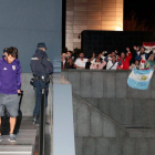 Los jugadores de River, a su llegada al hotel de Madrid.-REUTERS / SUSANA VERA