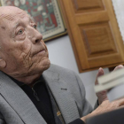 El escritor José Jiménez Lozano, presenta su último libro "Abram y su gente" (BAC)-Nacho Gallego
