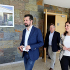 El secretario general del PSOE CyL y portavoz en las Cortes, Luis Tudanca, inaugura la Jornada Interparlamentaria del PSOE de Castilla y León en la que se dan citan parlamentarios autonómicos y nacionales del PSOE de Castilla y León.-ICAL