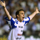Sergio celebra su gol en la final de 2000 con el Espayol.-E.M.