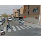 Paso de cebra entre calle Velázquez y Bretón.-Google Street View