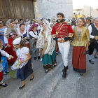 Recreación de la boda de El Empecinado en Castrillo de Duero en la pasada edición.-J.M. LOSTAU