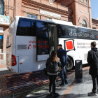 Punto móvil de donación de Sangre en Valladolid. / LOSTAU