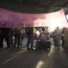 Manifestación en Berlín en apoyo a los refugiados.-Foto: AFP / AXEL SCHMIDT