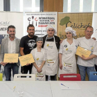 Nacho González, Antonio Merino, Carlos Medina, Nerea Albes, Borja Sanz, LauraRodríguez, Antonio Merino y Patricia García Egido.-Miguel Ángel Santos
