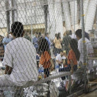 Centro de detención de migrantes den los Estadpos Unidos.-