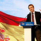 Pablo Casado, en campaña.-