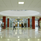 Vestíbulo de la Facultad de Filosofía y Letras de la Universidad de Valladolid.-ICAL