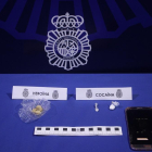 Material incautado por la Policía en el punto de droga de la calle Expósitos.-POLICIA NACIONAL