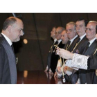 El presidente del Tribunal Constitucional, Francisco Pérez de los Cobos, durante su toma de posesión como magistrado del alto tribunal en enero del 2011.-EFE / ÁNGEL DÍAZ