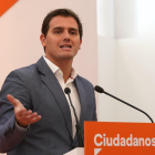 El presidente de Ciudadanos, Albert Rivera.-DAVID CASTRO