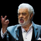 Plácido Domingo, en una actuación en Marbella, en el 2015.-AFP