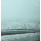 Temporal de nieve que afecta a Castilla y León.-EUROPA PRESS