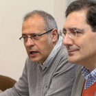 Los ‘populares’ José Antonio Martínez Bermejo y Jesús Enríquez.-ICAL