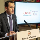 El presidente de la Diputación de Valladolid, Conrado Íscar, presenta el expositor de la institución provincial en Fitur 2020-ICAL.