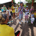 n centenar de niños con y sin discapacidad participan en el campamento de integración que organiza Aspaym-Ical