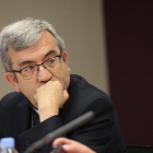 El portavoz de la Conferencia Episcopal y obispo auxiliar de Valladolid, Luis Argüello.-ICAL