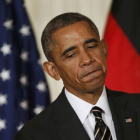 El presidente de EEUU, Barack Obama, el pasado lunes.-Foto: KEVIN LAMARQUE / REUTERS