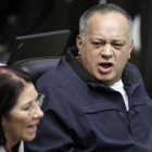 Diosdado Cabello insinuó que tres parlamentarios más serán arrestados por apoyar el alzamiento militar contra Maduro.-REUTERS