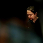 Pablo Iglesias en el Congreso de los Diputados.-/ JOSÉ LUIS ROCA