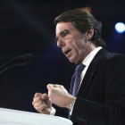 El expresidente del Gobierno, José María Aznar.-DAVID CASTRO