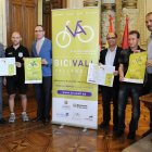 Presentación de la Feria de la Bici en el Ayuntamiento de Valladolid .-EL MUNDO