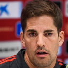 El entrenador de la selección española, Robert Moreno.-JONATHAN NACKSTRAND/ AFP