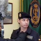 Carlos Baute, durante la grabación del programa con la Guardia Civil.-TWITTER
