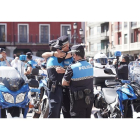 Concentración por el fallecimiento del agente de la Policía Municipal de Valladolid. - ICAL
