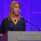 La vicepresidenta y portavoz del Govern, Neus Munté.-