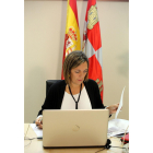 La consejera de Agricultura y Ganadería y portavoz de la Junta, Milagros Marcos-ICAL