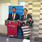 Ignacio Ardila y Juan Carlos Martín, presidentes de Alcobendas y SilverStorm.-EM