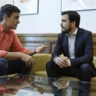 Derogar las políticas del Partido Popular es el nexo de unión de los dos líderes políticos.-ATLAS