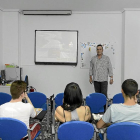 Imagen de archivo de una autoescuela vallisoletana durante una clase teórica.-PABLO REQUEJO (PHOTOGENIC)