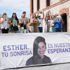 Concentración en Traspinedo en recuerdo de Esther López. -J.M. LOSTAU