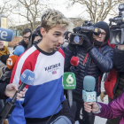 Los mensajes apuntan a Lucho como el interlocutor de la menor.-S. OTERO
