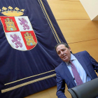 Antonio María Sáez Aguado durante su comparecencia en la Comisión de Sanidad de las Cortes.-ICAL
