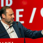 José Luis Ábalos, el pasado miércoles durante un mitin en Palma.-EFE / CATI CLADERA