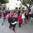Centenares de personas participan en la XV Marcha Aspanias Burgos-Ical