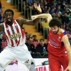 Hunter, en un partido ante CSKA-TWITTER