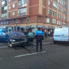 Dos heridos en un accidente en el Paseo Juan Carlos I.-E. M.